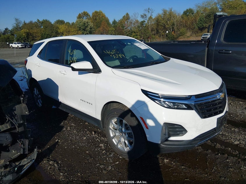 2022 CHEVROLET EQUINOX AWD LT | 3GNAXUEV4NL161044 | UPCARS