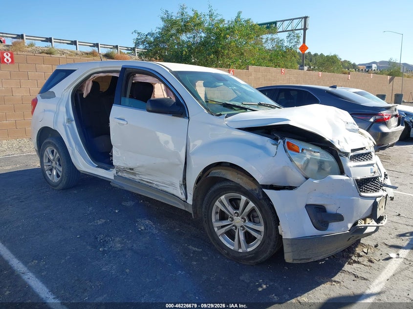 2012 CHEVROLET EQUINOX LS | 2GNALBEK4C6367200 | UPCARS