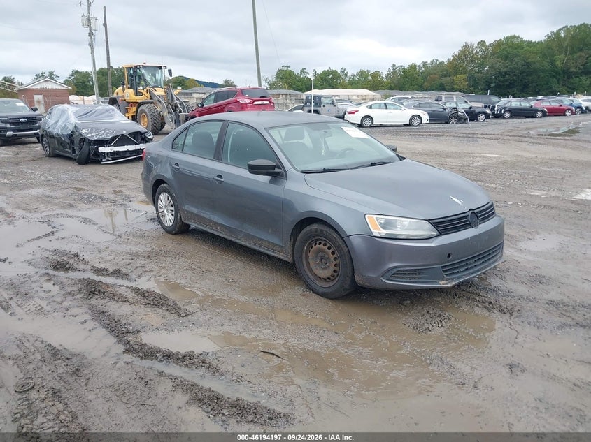 2011 VOLKSWAGEN JETTA 2.0L S | 3VW2K7AJ2BM376926 | UPCARS