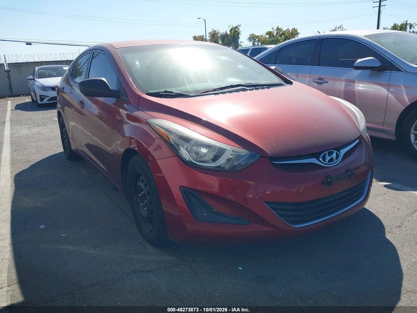 2016 HYUNDAI ELANTRA SE | 5NPDH4AE0GH710959 | UPCARS