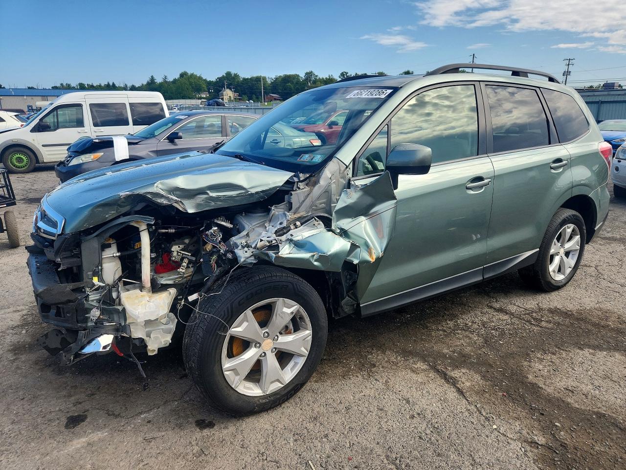 2016 SUBARU FORESTER 2.5I PREMIUM | JF2SJAFC4GH467352 | UPCARS