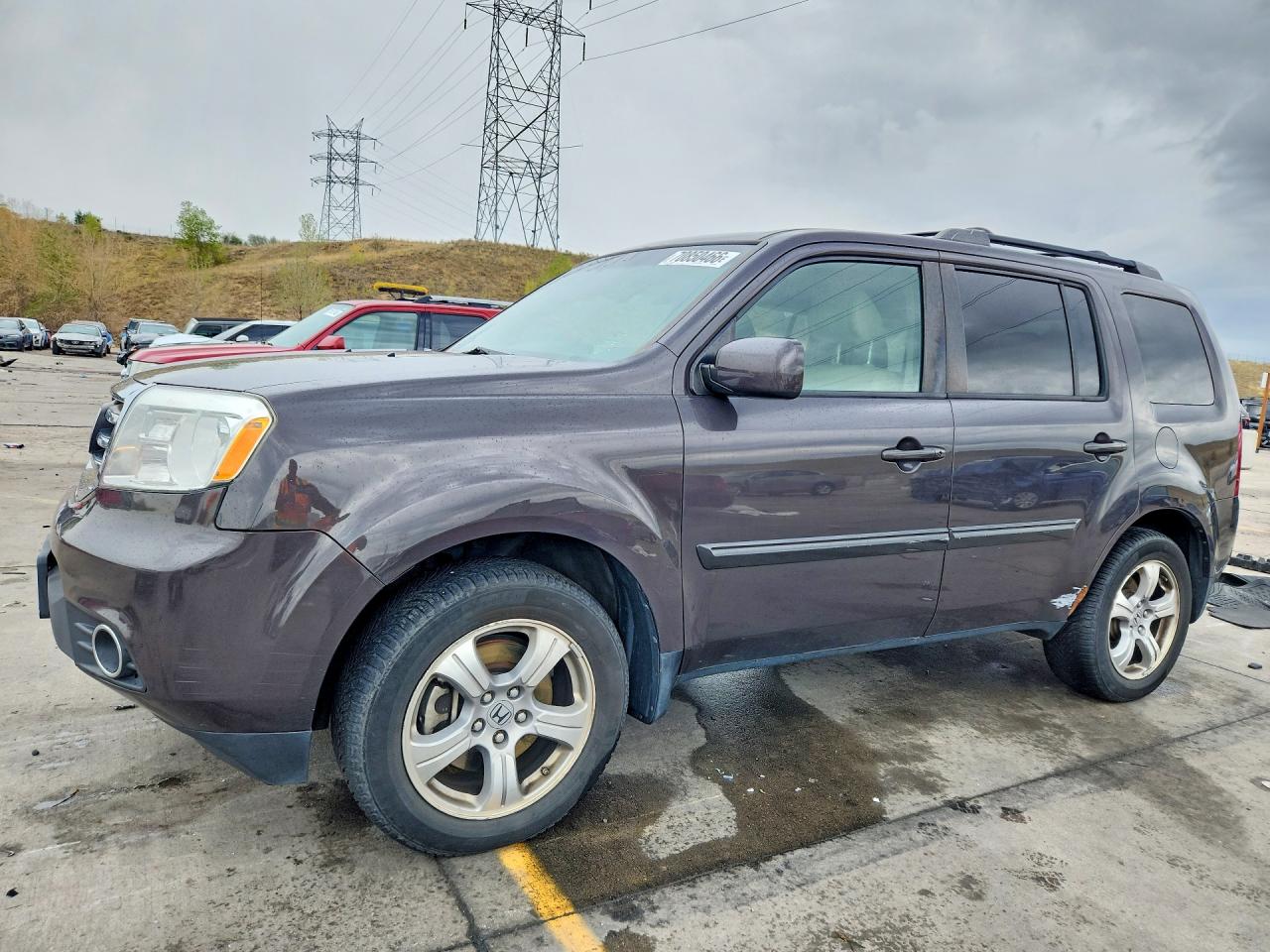 2013 HONDA PILOT EXL | 5FNYF4H59DB016830 | UPCARS