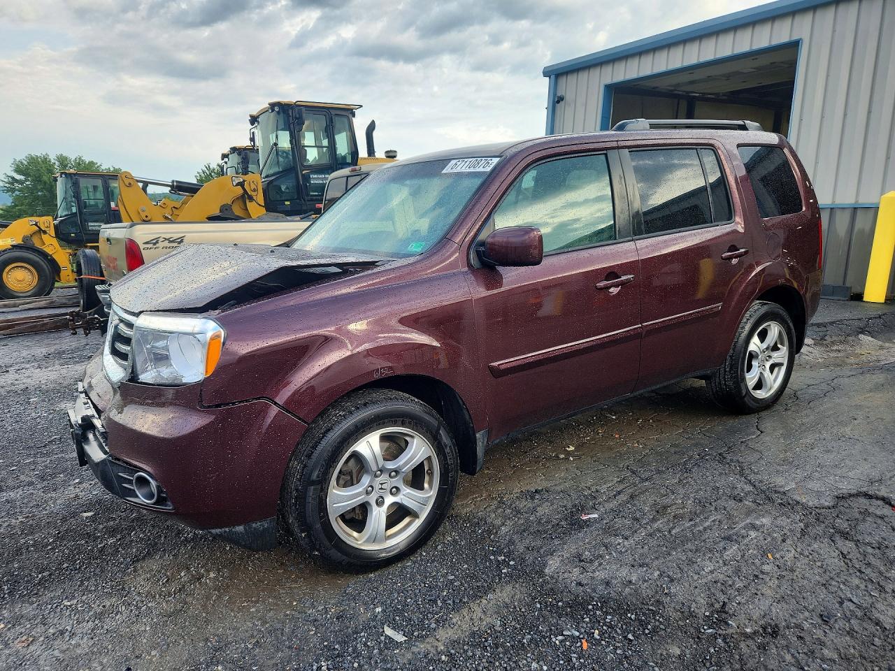 2014 HONDA PILOT EX | 5FNYF4H48EB029691 | UPCARS