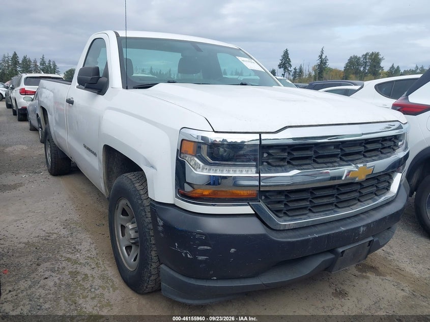 2016 CHEVROLET SILVERADO 1500 WT | 1GCNCNEH6GZ175805 | UPCARS