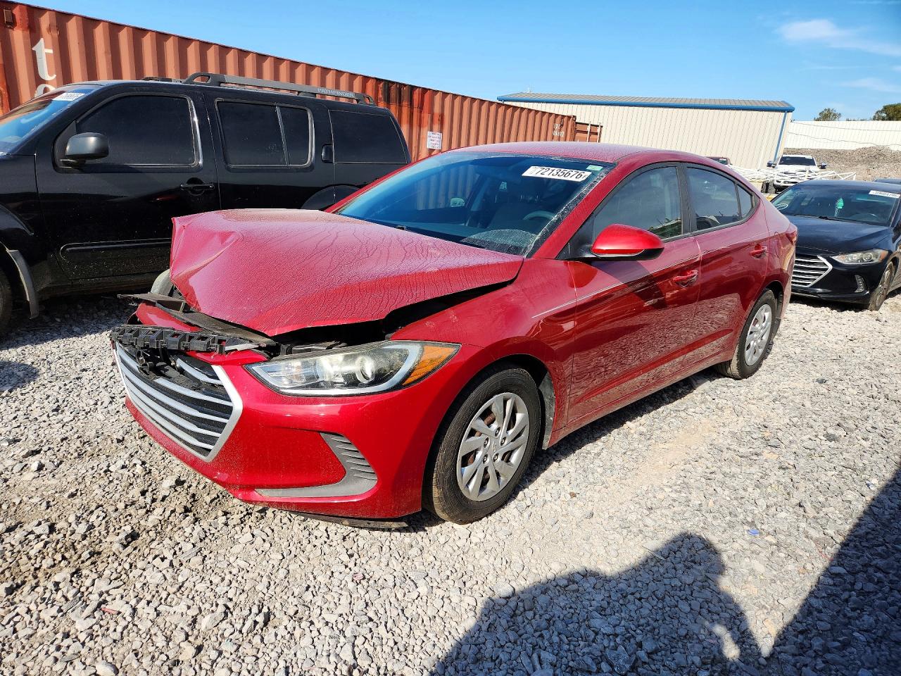 2017 HYUNDAI ELANTRA SE | 5NPD74LF7HH154241 | UPCARS