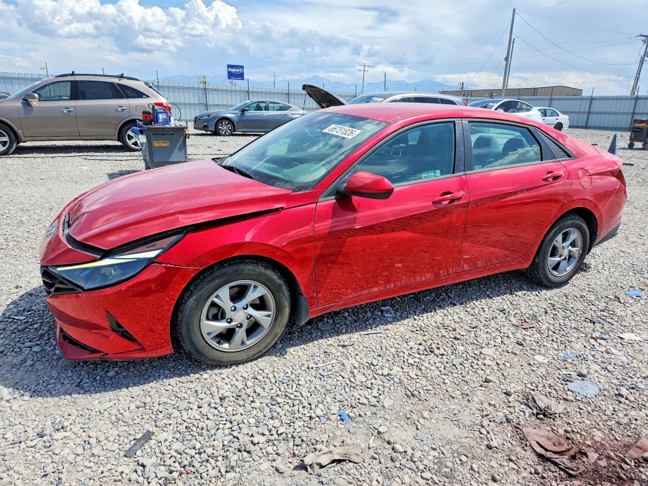 2022 HYUNDAI ELANTRA SE | 5NPLL4AG2NH061920 | UPCARS