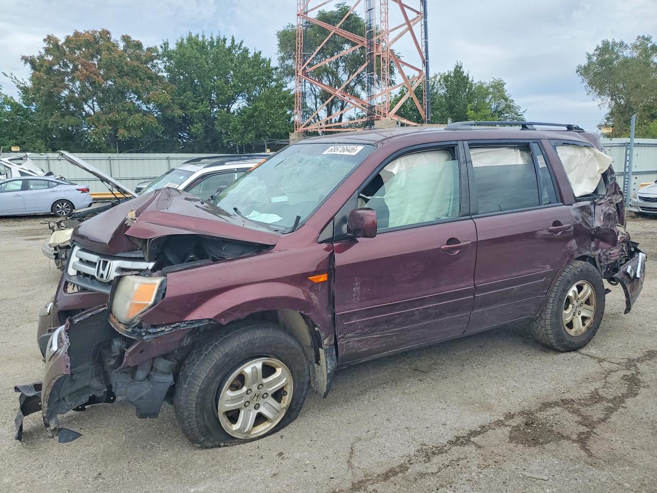 2008 HONDA PILOT VP | 5FNYF18238B052622 | UPCARS