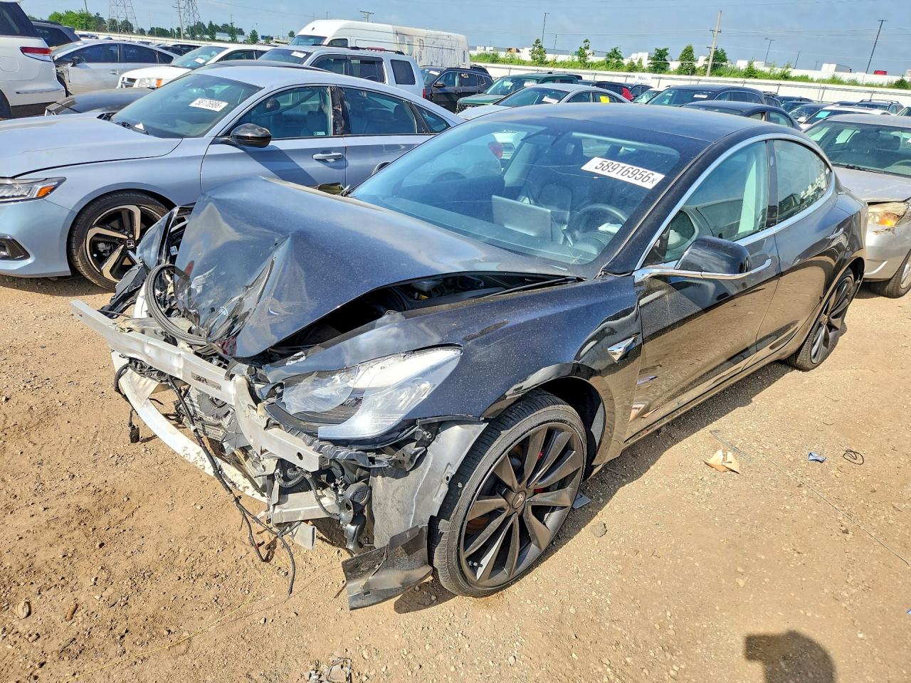 2020 TESLA MODEL 3 | 5YJ3E1EC7LF646794 | UPCARS