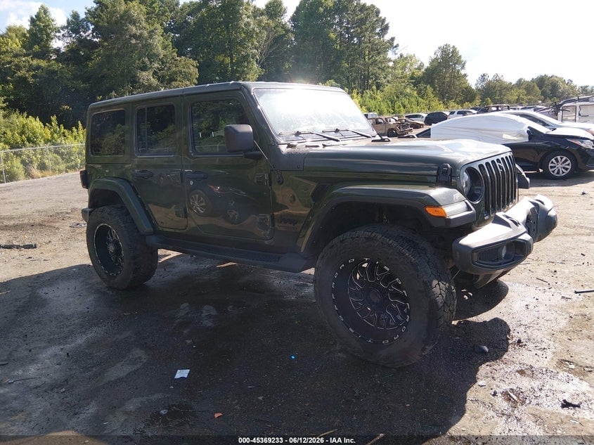 2022 JEEP WRANGLER UNLIMITED SAHARA ALTITUDE 4X4 | 1C4HJXEM7NW162457 | UPCARS