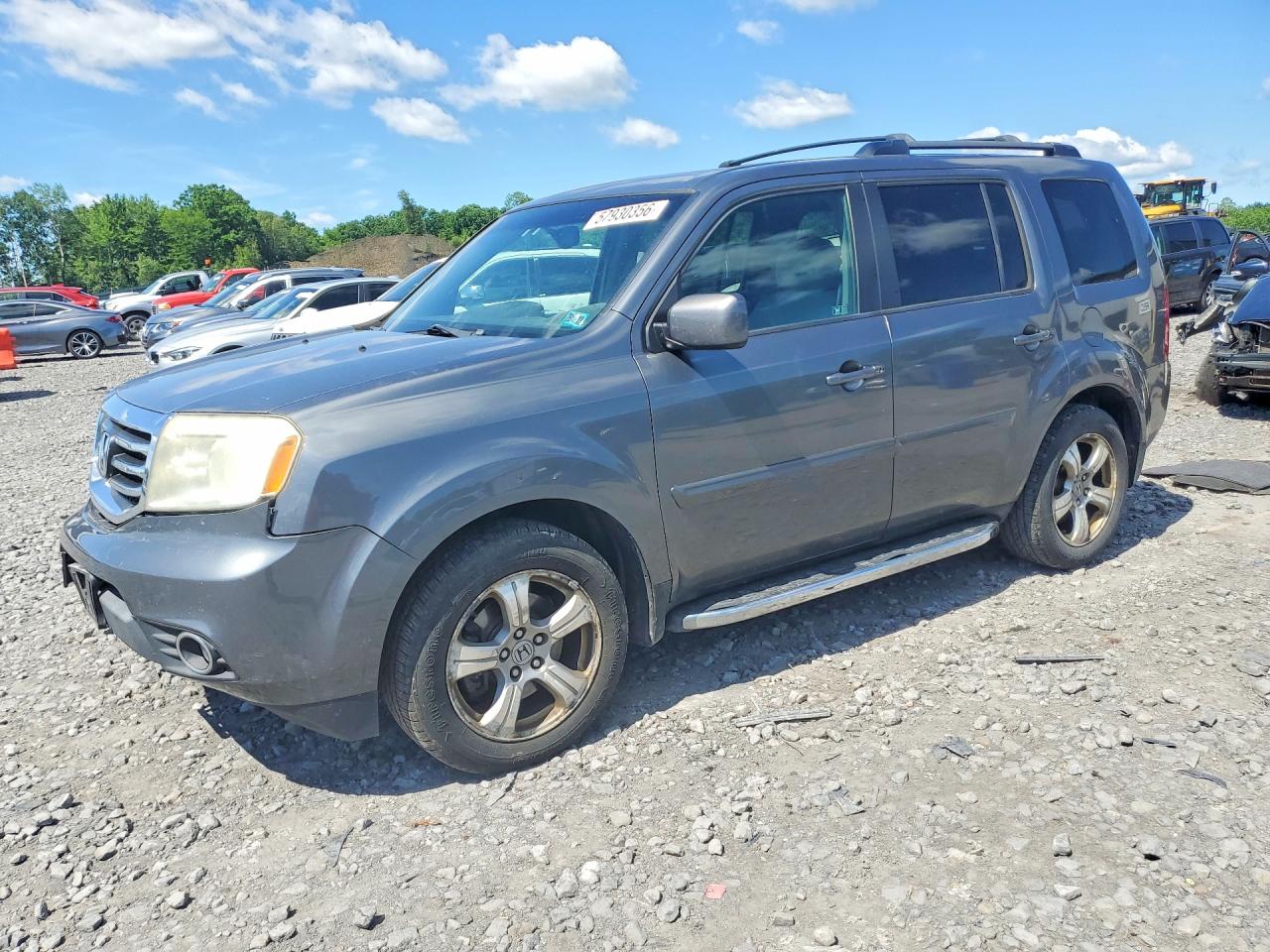 2012 HONDA PILOT | 5FNYF4H63CB062046 | UPCARS