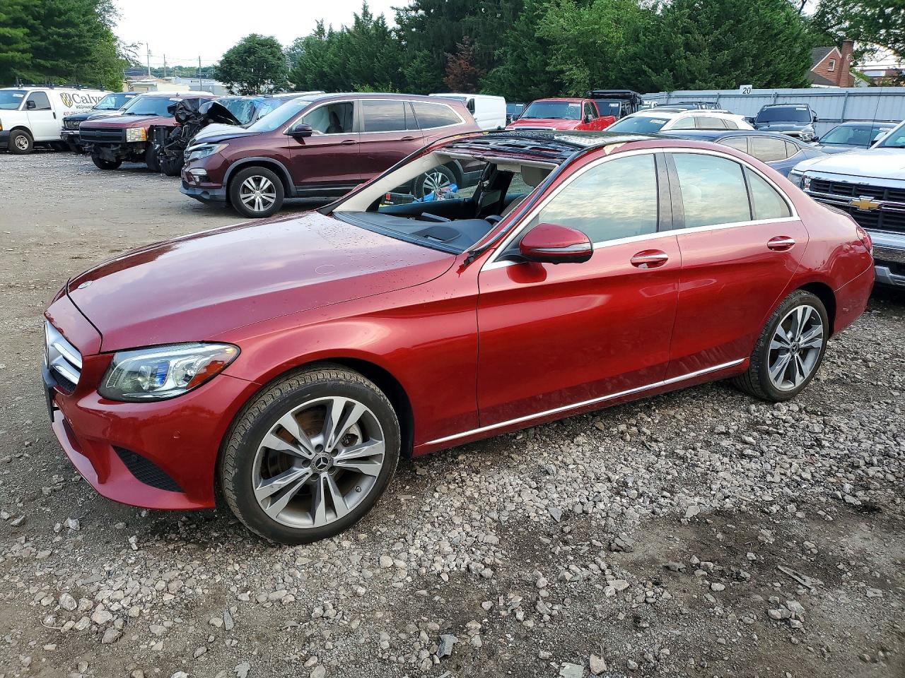 2021 MERCEDES-BENZ C-CLASS 300 4MATIC | W1KWF8EB0MR621294 | UPCARS