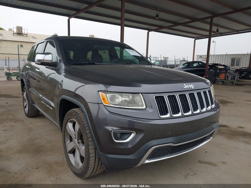 2016 JEEP GRAND CHEROKEE LIMITED | 1C4RJEBG1GC358809 | UPCARS