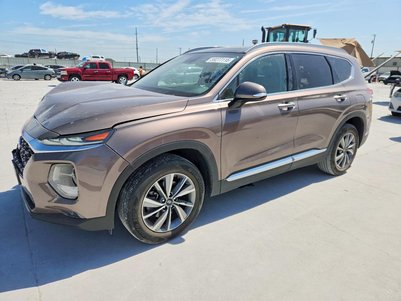 2019 HYUNDAI SANTA FE LIMITED 2.4L | 5NMS53AD9KH111243 | UPCARS