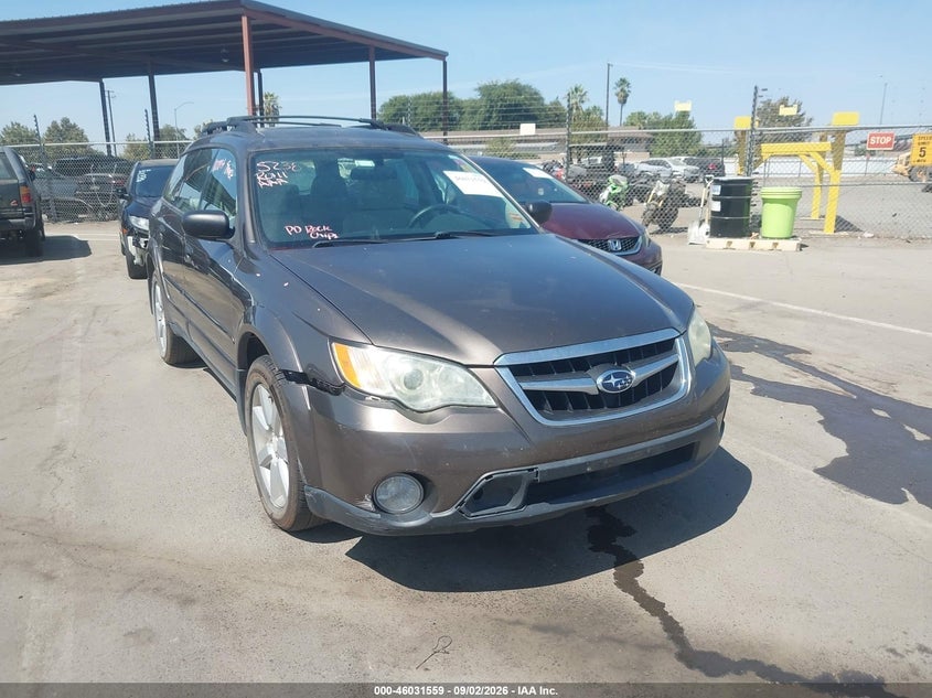 2009 SUBARU OUTBACK 2.5I | 4S4BP61C596337639 | UPCARS