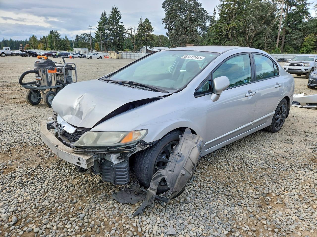 2009 HONDA CIVIC LX | 2HGFA16599H518604 | UPCARS