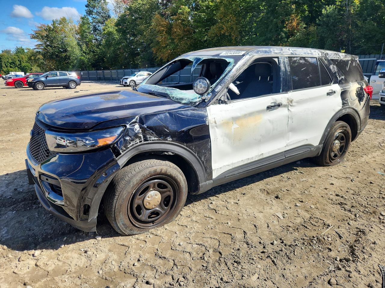 2022 FORD EXPLORER POLICE INTERCEPTOR | 1FM5K8AB3NGA27427 | UPCARS