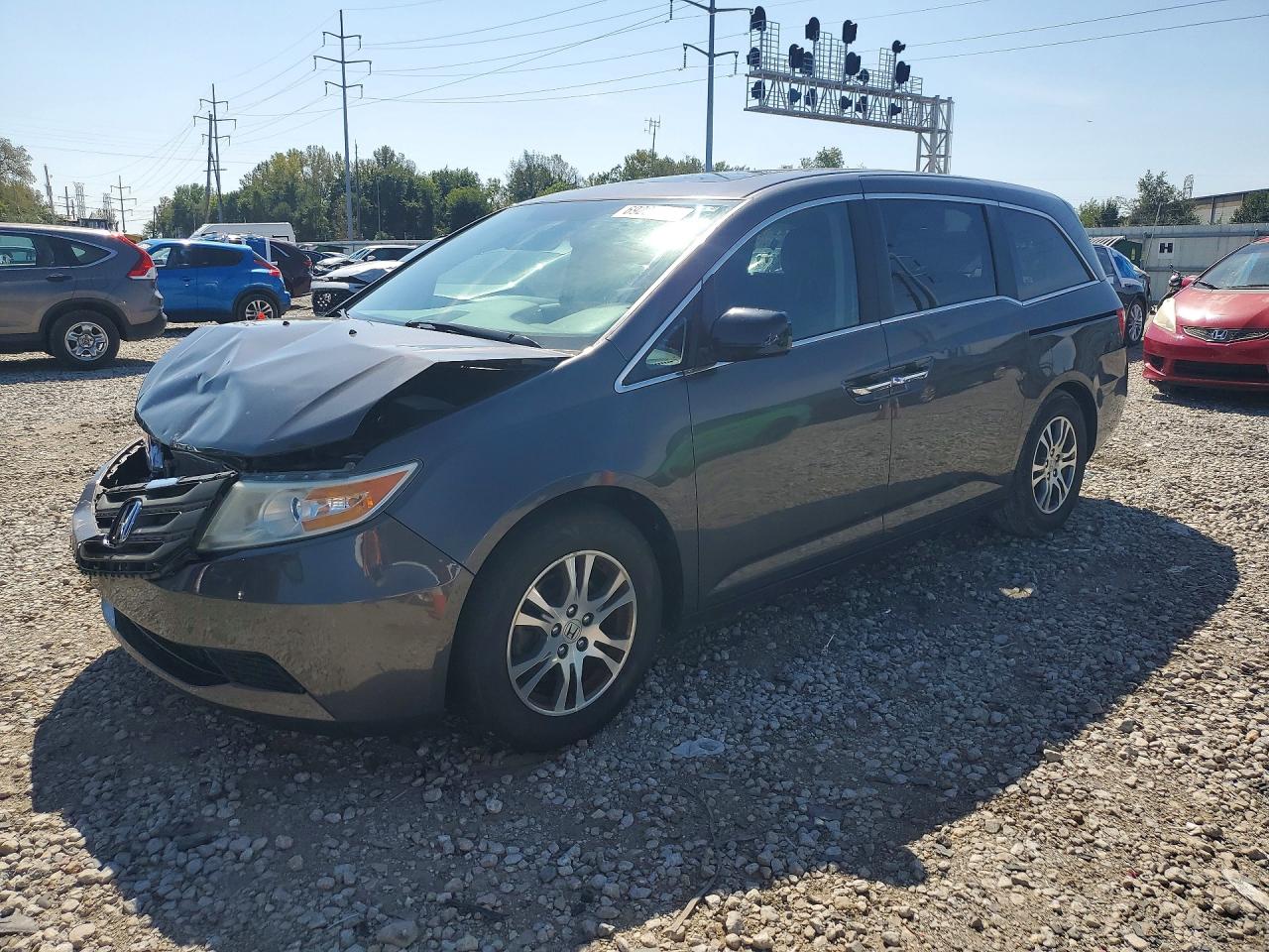 2013 HONDA ODYSSEY EXL | 5FNRL5H61DB004876 | UPCARS