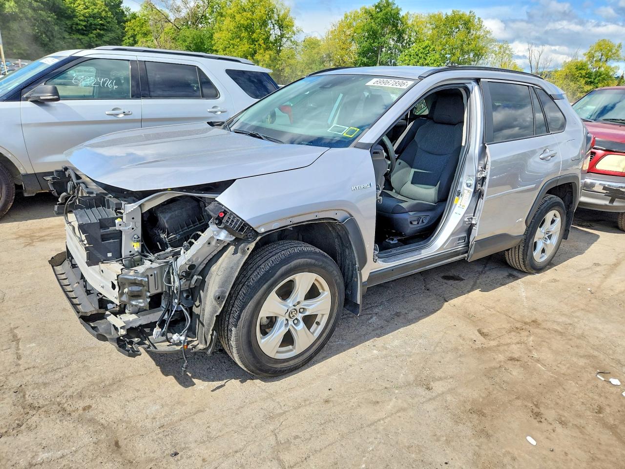 2021 TOYOTA RAV4 XLE | 4T3RWRFV4MU037387 | UPCARS