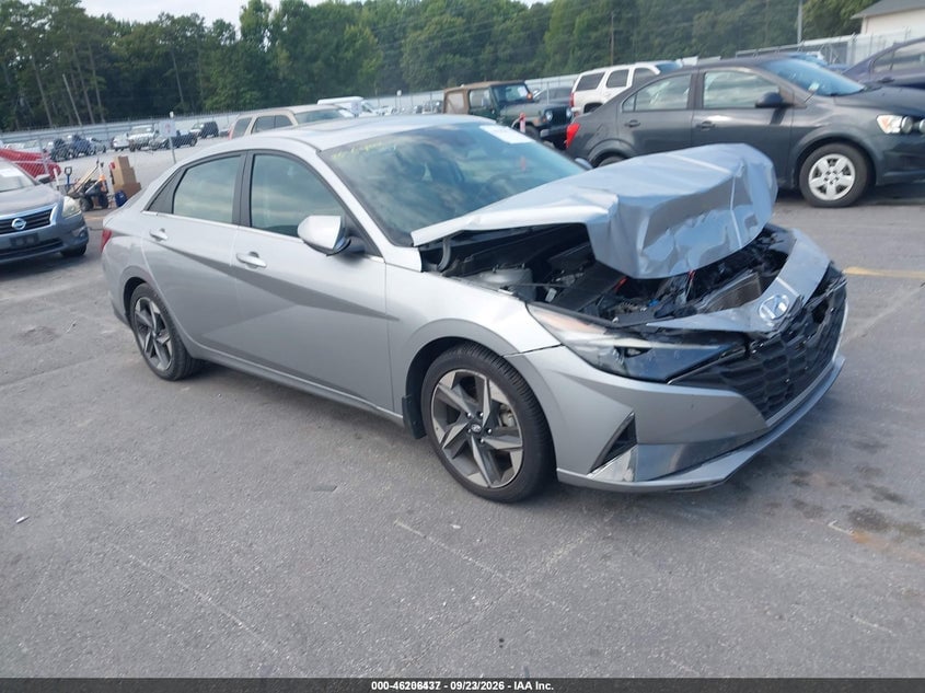 2022 HYUNDAI ELANTRA LIMITED | 5NPLP4AG7NH073243 | UPCARS