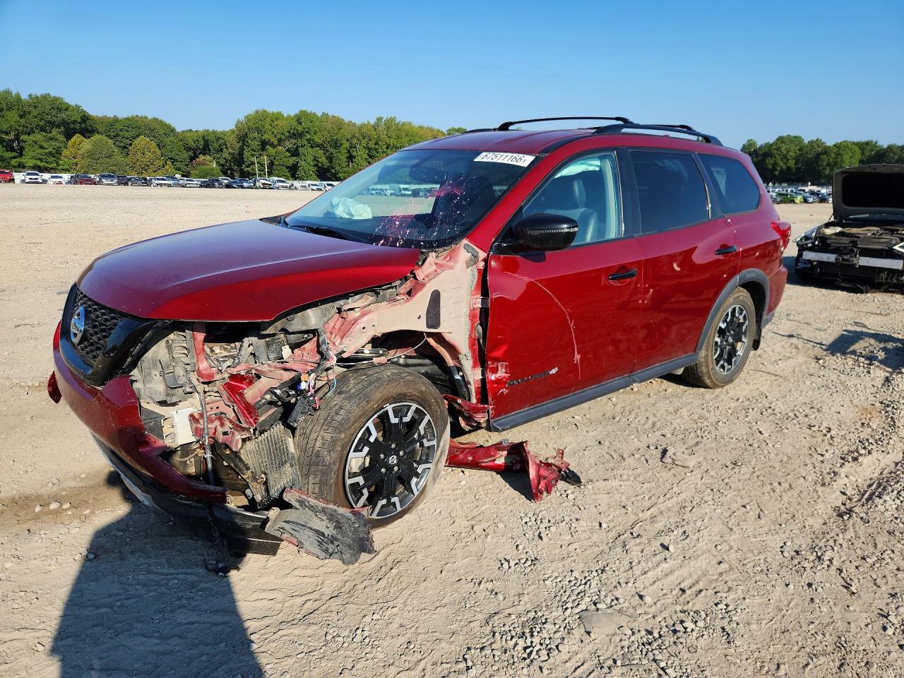 2020 NISSAN PATHFINDER SV | 5N1DR2BM1LC585432 | UPCARS