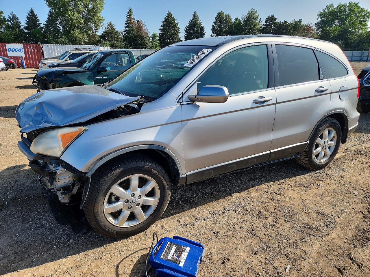 2008 HONDA CRV EXL | JHLRE48748C056019 | UPCARS