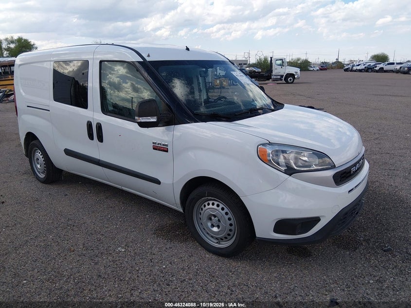 2022 RAM PROMASTER CITY CARGO VAN | ZFBHRFAB3N6Y50093 | UPCARS