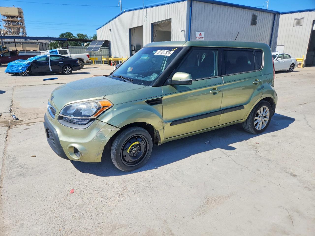 2012 KIA SOUL + | KNDJT2A67C7378418 | UPCARS