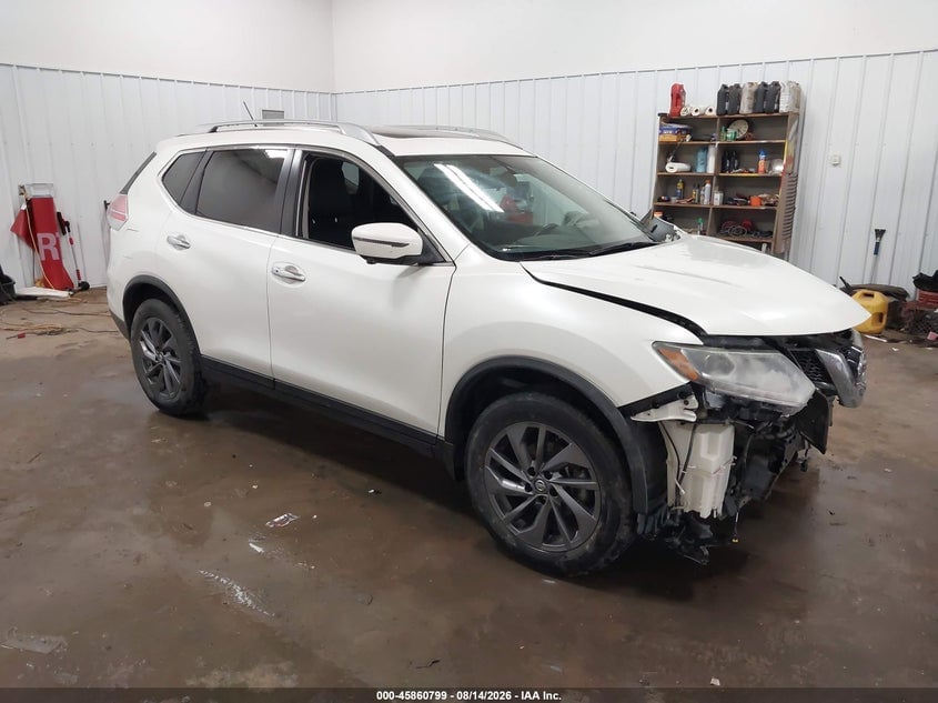 2016 NISSAN ROGUE SL | 5N1AT2MV3GC779928 | UPCARS