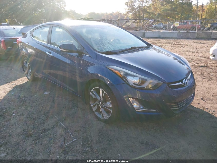 2015 HYUNDAI ELANTRA LIMITED | 5NPDH4AE2FH640282 | UPCARS