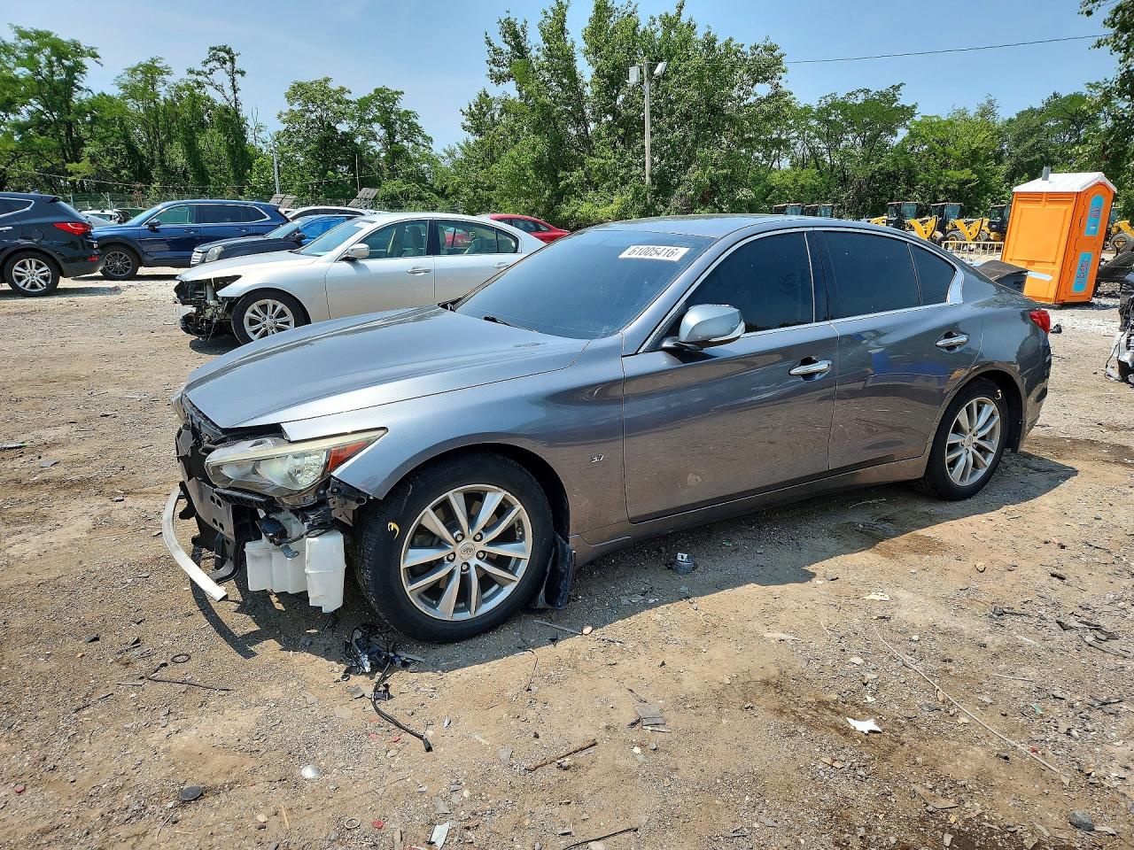 2014 INFINITI Q50 PREMIUM | JN1BV7AR1EM696824 | UPCARS