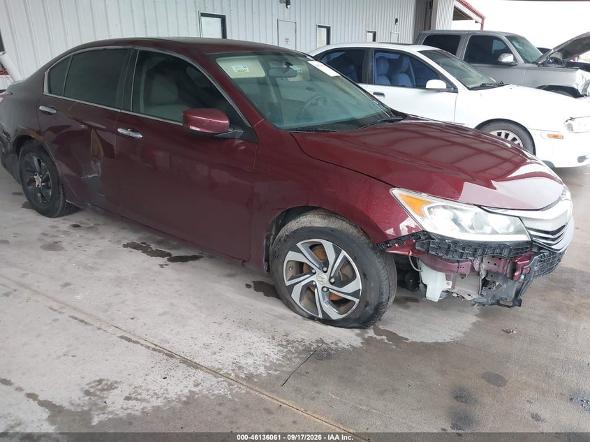 2017 HONDA ACCORD LX | 1HGCR2F32HA203642 | UPCARS