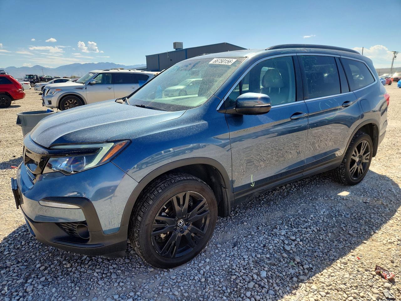 2021 HONDA PILOT SE | 5FNYF6H27MB044031 | UPCARS