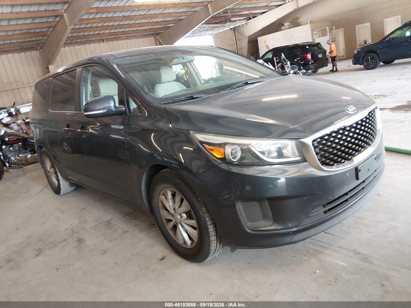 2017 KIA SEDONA LX | KNDMB5C10H6226917 | UPCARS