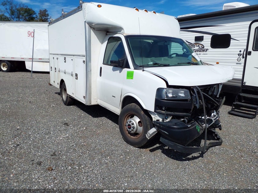 2018 GMC SAVANA CUTAWAY WORK VAN | 1GD37RCG0J1293010 | UPCARS
