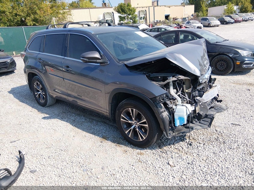 2016 TOYOTA HIGHLANDER XLE V6 | 5TDJKRFH0GS251334 | UPCARS
