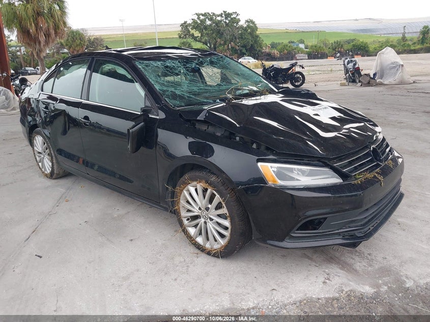 2016 VOLKSWAGEN JETTA 1.8T SEL | 3VWL07AJ2GM217065 | UPCARS