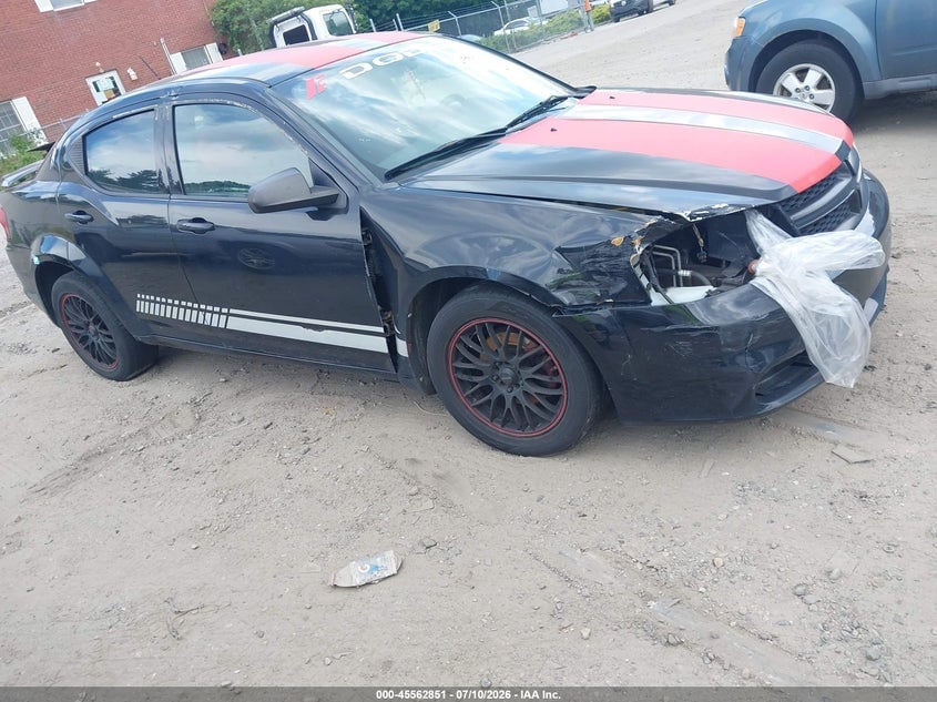 2012 DODGE AVENGER SE | 1C3CDZAB4CN115055 | UPCARS