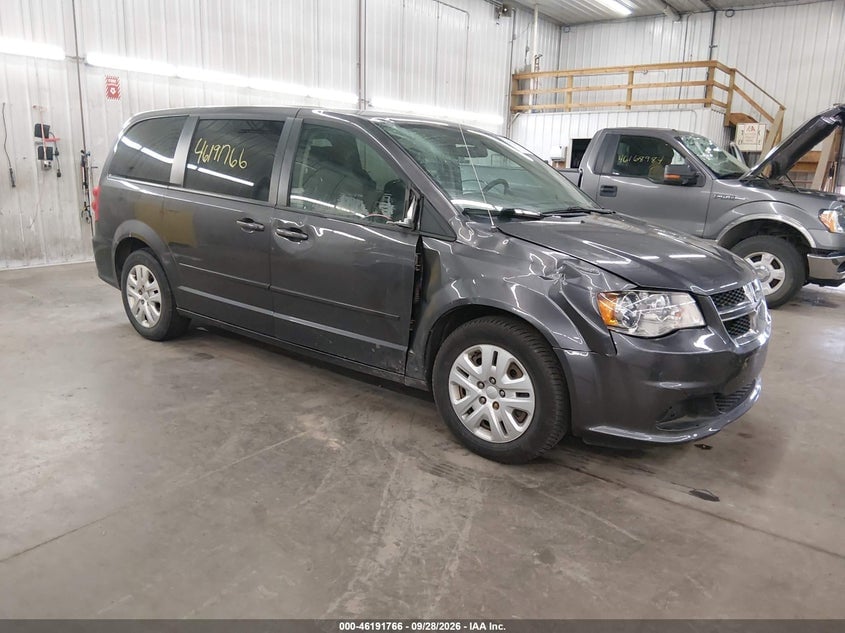 2017 DODGE GRAND CARAVAN SE | 2C4RDGBG8HR637606 | UPCARS
