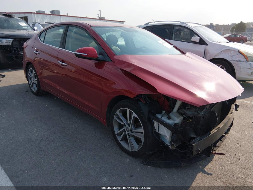 2017 HYUNDAI ELANTRA LIMITED | KMHD84LF0HU069577 | UPCARS