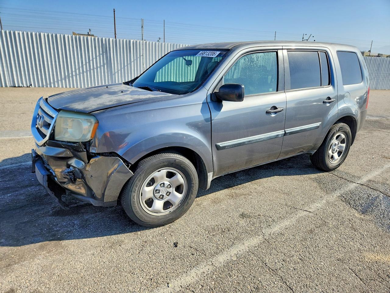 2010 HONDA PILOT LX | 5FNYF3H29AB012062 | UPCARS
