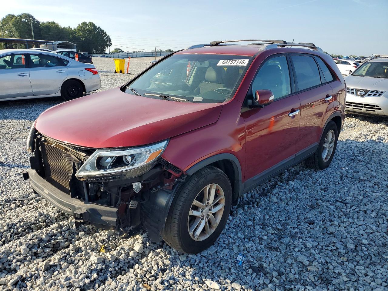 2014 KIA SORENTO LX | 5XYKT4A62EG436781 | UPCARS