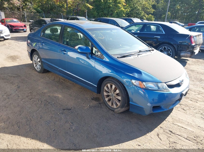 2009 HONDA CIVIC EX | 19XFA16859E041920 | UPCARS