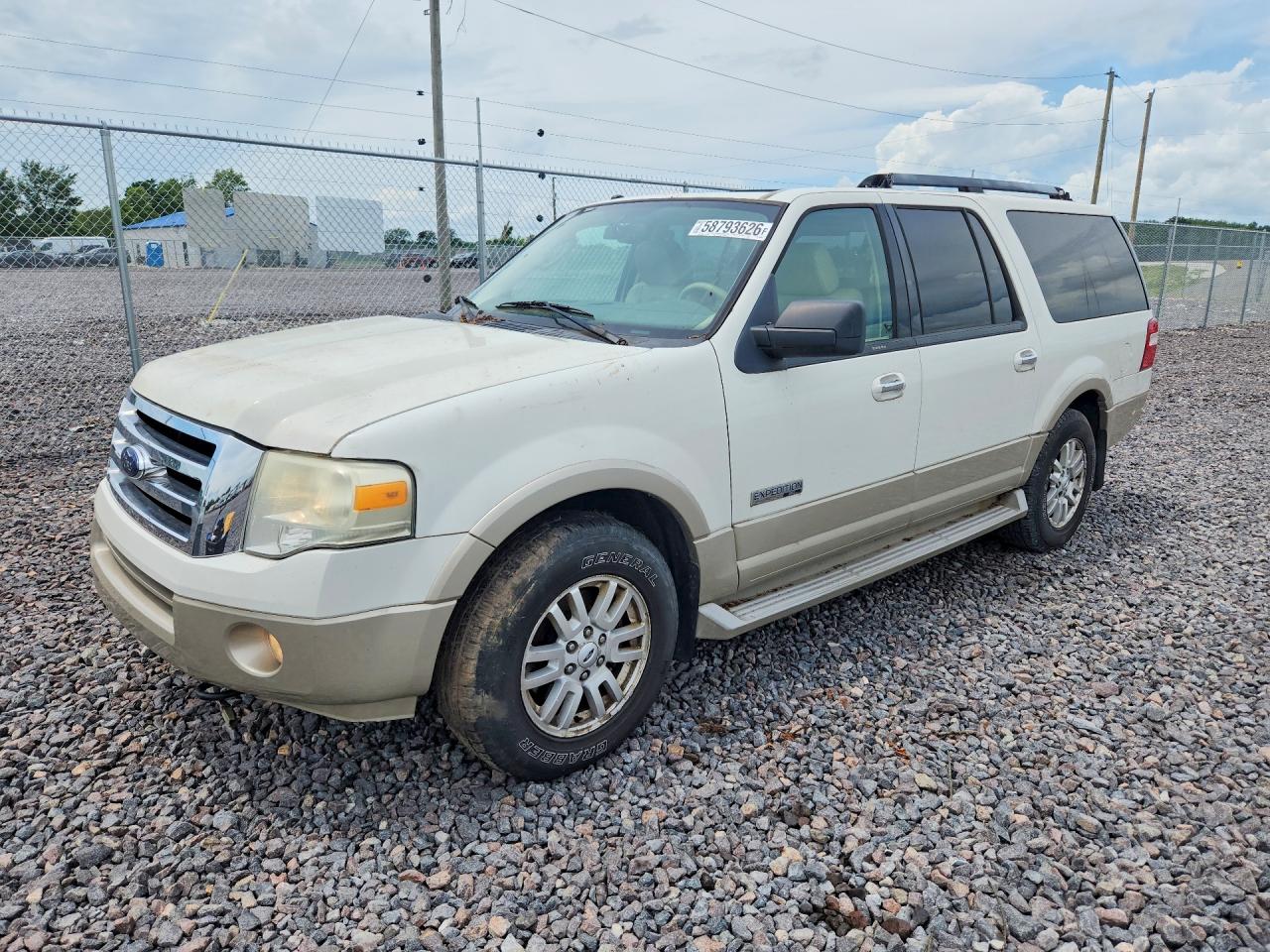 2008 FORD EXPEDITION EL EDDIE BAUER | 1FMFK18568LA59800 | UPCARS