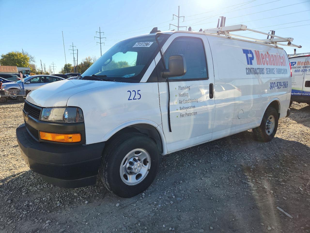 2019 CHEVROLET EXPRESS | 1GCWGAFG8K1207815 | UPCARS