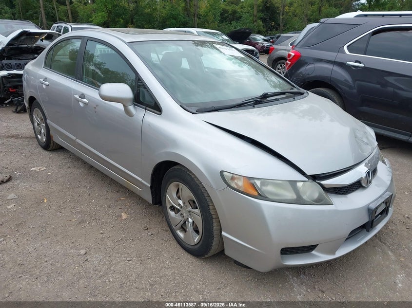 2009 HONDA CIVIC EX | 19XFA16839E003909 | UPCARS