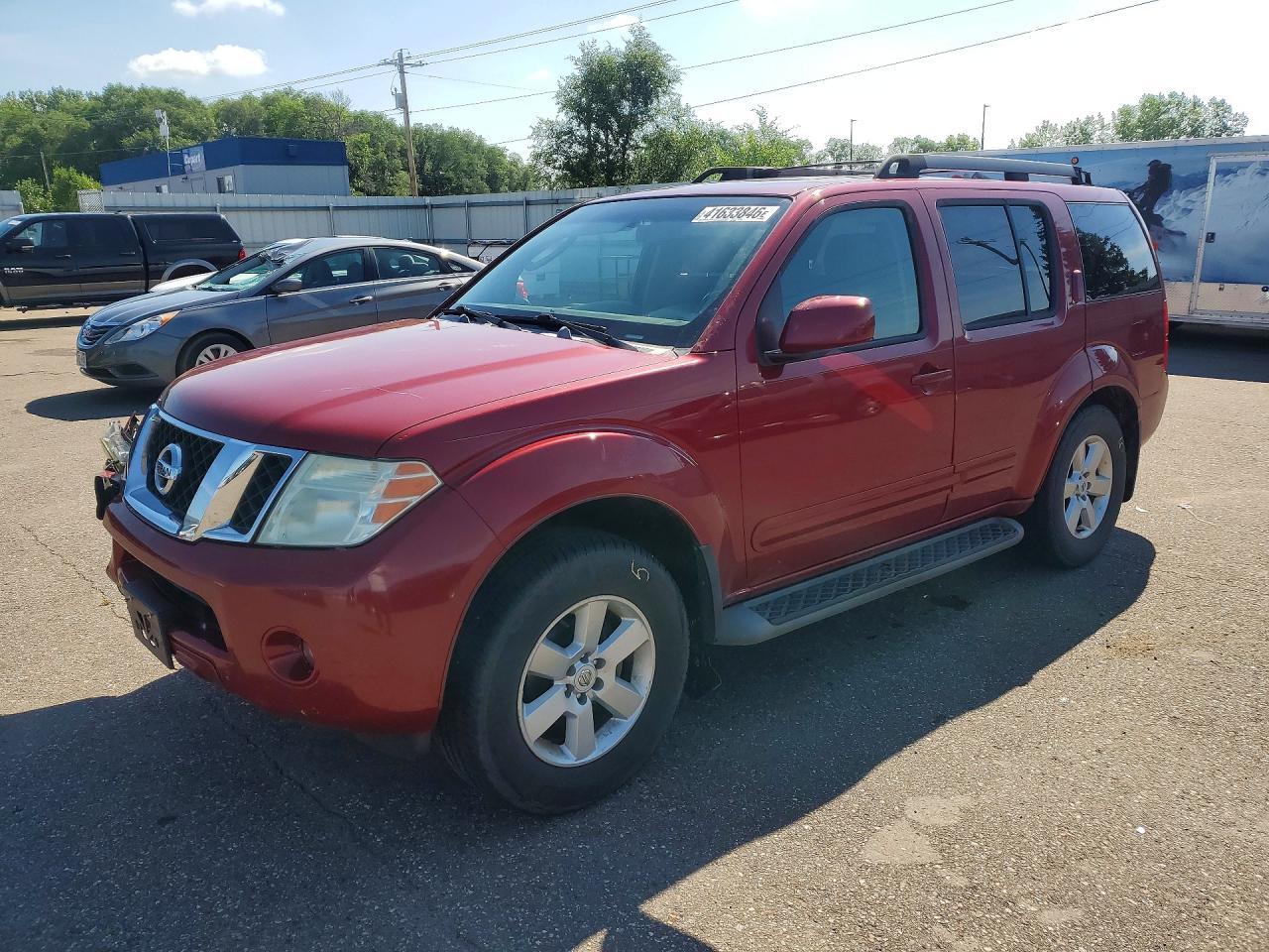 2008 NISSAN PATHFINDER S | 5N1AR18UX8C603664 | UPCARS
