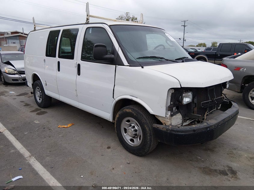 2016 CHEVROLET EXPRESS 2500 WORK VAN | 1GCWGAFF0G1334153 | UPCARS