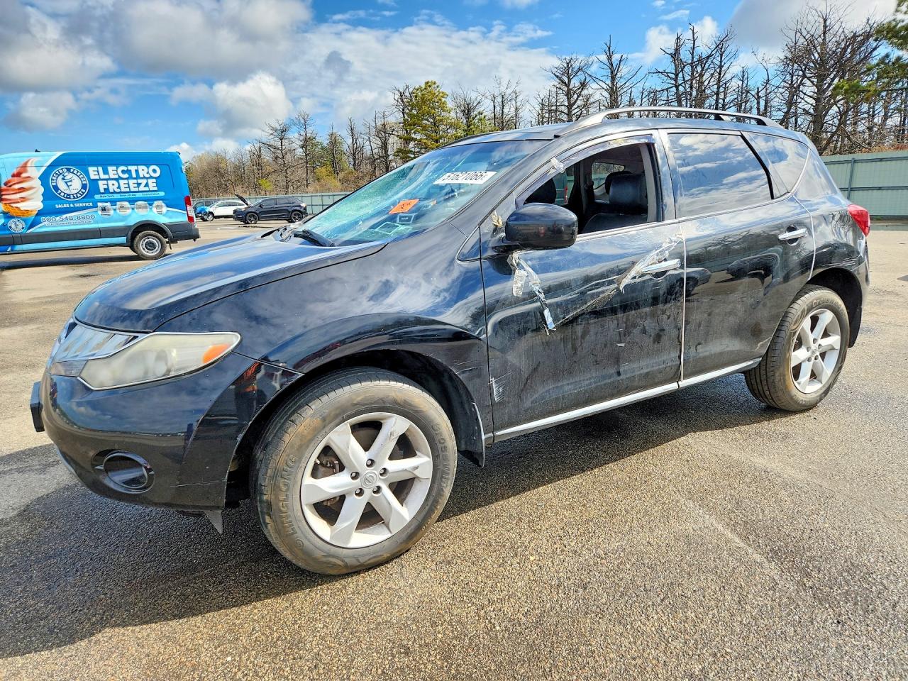 2009 NISSAN MURANO S | JN8AZ18WX9W132397 | UPCARS