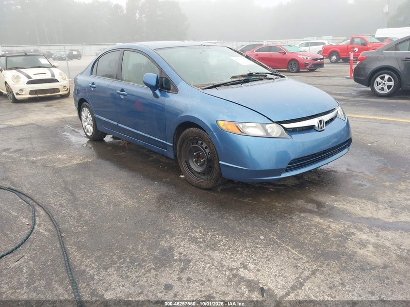 2006 HONDA CIVIC LX | 1HGFA16506L153602 | UPCARS