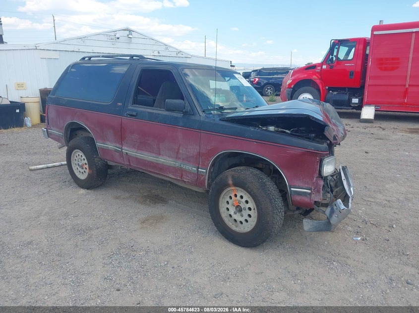 1993 CHEVROLET BLAZER S10 | 1GNCT18Z9P0121088 | UPCARS